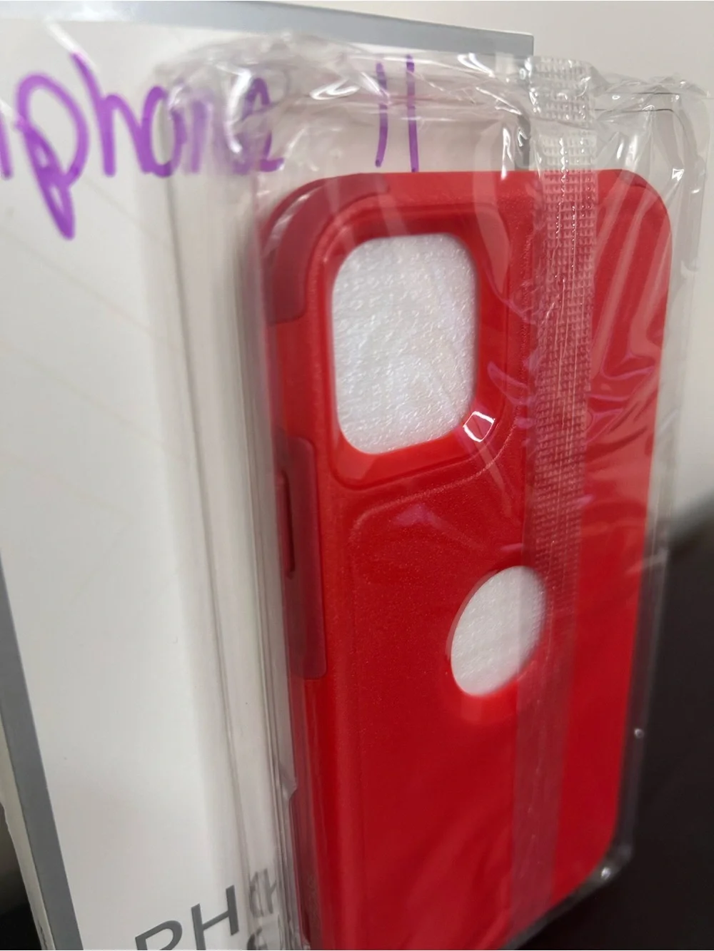 Red hardPhone Case for iPhone 11 - Slim Protective Cover